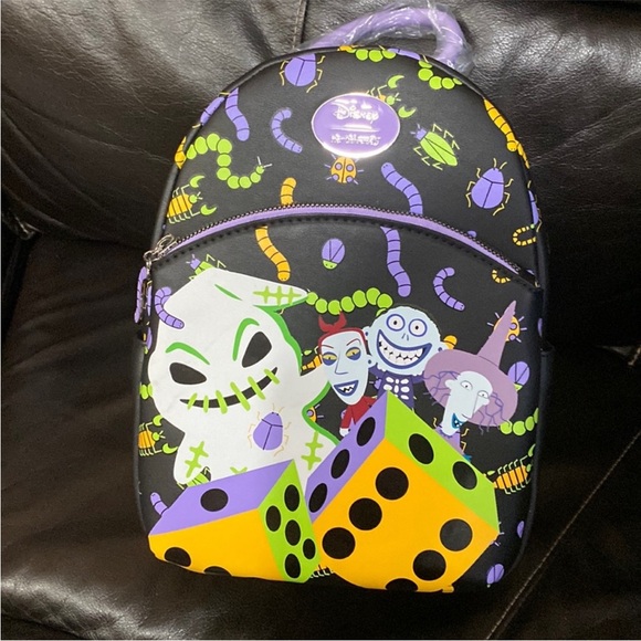 Her Universe Handbags - Her Universe The Nightmare BC Glow-In-The-Dark Oogie Boogie Dice Mini